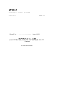 lyonia - Semantic Scholar