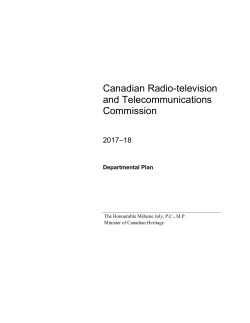 Canadian Radio-television and Telecommunications Commission