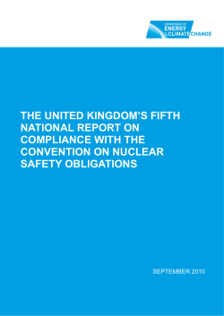 The United Kingdom`s fifth national report on compliance with the
