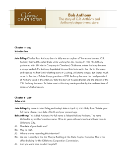 View Transcript - Voices of Oklahoma