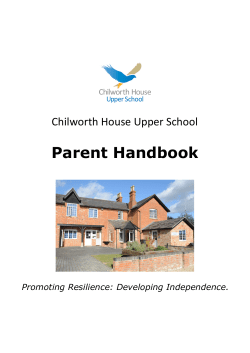 our parent handbook here