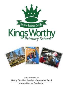 Job Description of the main duties of Class teacher