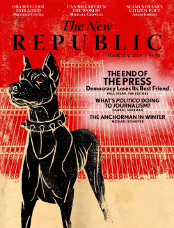 Goodbye to the Age of Newspapers (Hello to a