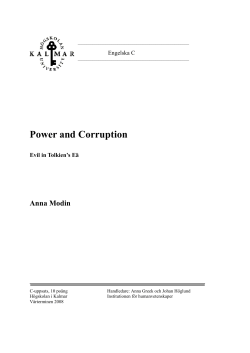 Power tends to corrupt, and absolute power corrupts absolutely