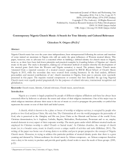 Full Text  - International Journal of Music and Performing Arts