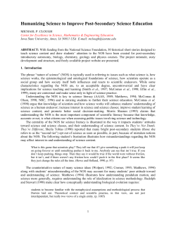 Humanizing Science to Improve Post