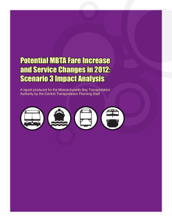 Scenario 3 Impact Analysis
