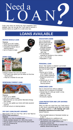 Loans - BJStaff Co