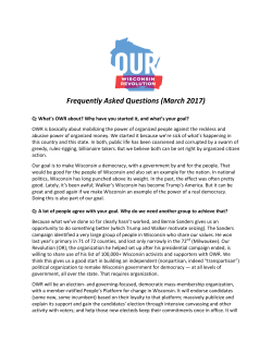 Frequently Asked Questions