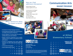 Communication Arts - Newport News Public Schools