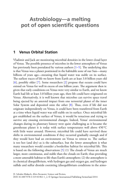 Astrobiology&mdash;a melting pot of open scientific questions