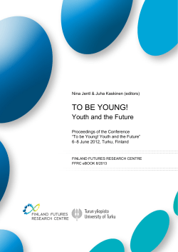 To be Young! Youth and