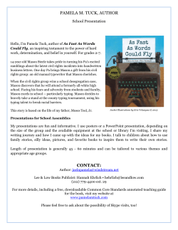 Presentation for Assemblies