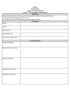 isthmus tropical Mesoamerica Yucat&aacute;n Peninsula slash-and