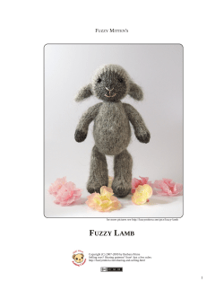 fuzzy lamb - Fuzzy Mitten