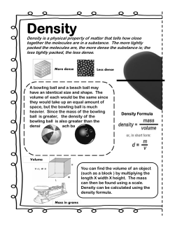 Reading Density