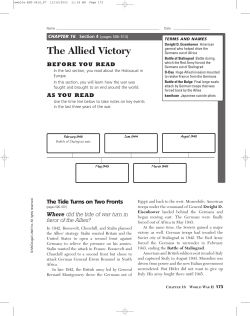 The Allied Victory