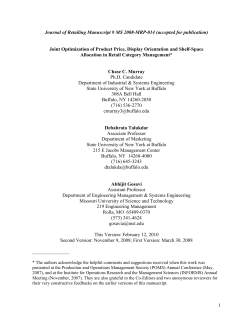 Joint Optimization of Product Price, Display Orientation and Shelf