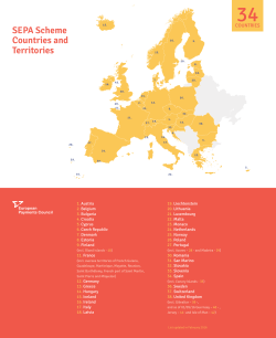 SEPA Scheme Countries and Territories