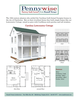 Carolina Lowcountry Cottage