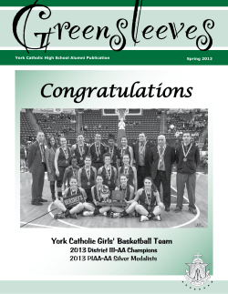 Congratulations - York Catholic High School