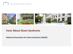 Down Syndrome