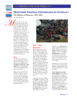The Battles of Manassas, 1861-1862