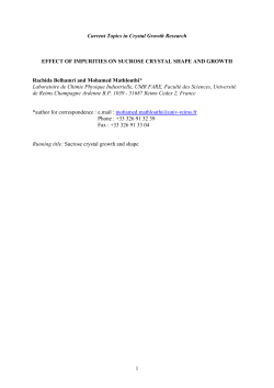 Effect of impurities..