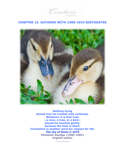 CREATURE QUOTESxxx - the HOME of Creature Quotes