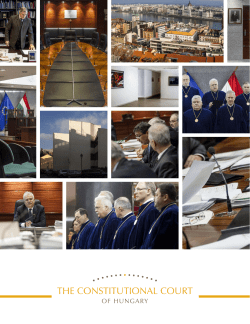 General guide about the Constitutional Court