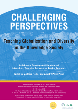 Teaching Globalisation and Diversity in the Knowledge Society