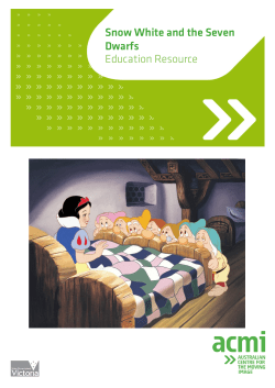Snow White and the Seven Dwarfs Education Resource