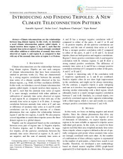 introducing and finding tripoles:anew climate teleconnection pattern