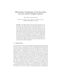 FIS-by-Step: Visualization of the Fast Index Scan for Nearest