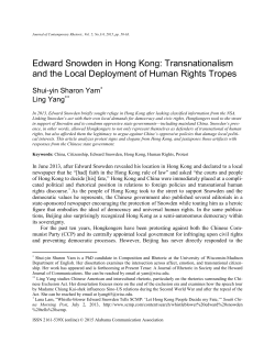 Transnationalism and the Local Deployment of Human Rights Tropes