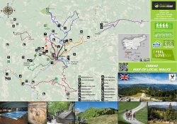 cerkno map of local walks