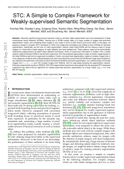 STC: A Simple to Complex Framework for Weakly