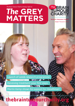 The GREY MATTERS - The Brain Tumour Charity