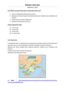 IASbaba`s Daily Quiz