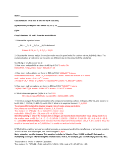 chap 3 exercise_Answer Keys