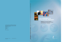 the economics of intellectual property