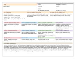 Monster Mania Lesson Plan - Missouri State University
