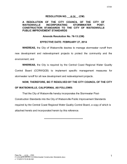 CM Resolution 4-14 - City of Watsonville