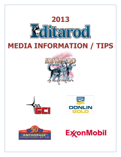 2013 MEDIA GUIDE &ndash; Media Info-Tips Version #7 Feb 27