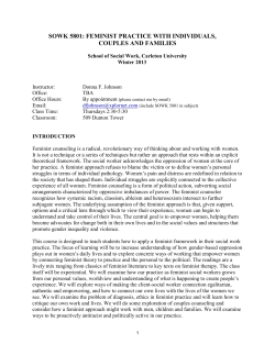 feminist practice with individuals