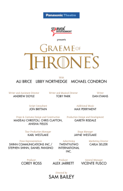 Graeme Of Thrones The Parody