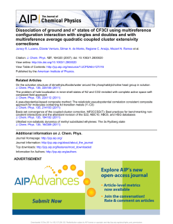 Dissociation of ground and n* states of CF3Cl using multireference