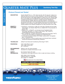 Quarter Mate&reg;Plus