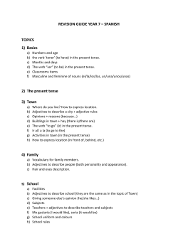 Spanish - Mascalls Academy