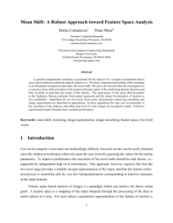 Mean Shift: A Robust Approach toward Feature Space